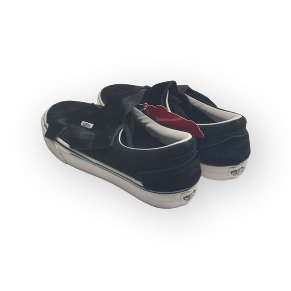 HTF: new Vans ™ ®✌︎︎ Origami Calf Hair Skate Shoe Sneaker ✌︎︎ Black Suede ✌︎︎ 10 - Picture 7 of 16